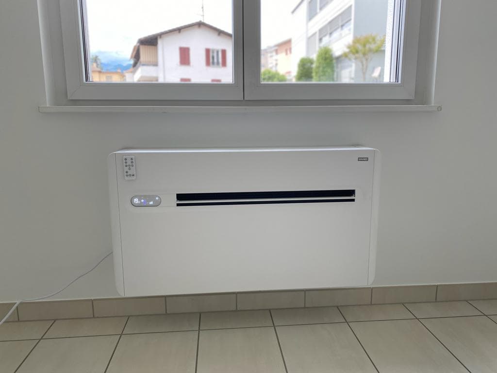 Climatizzatore di design senza unità esterna